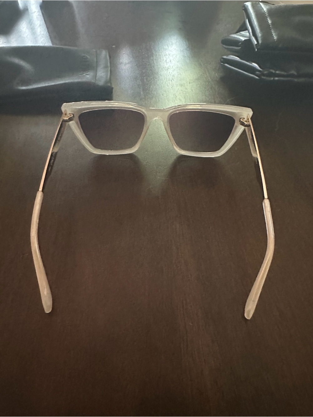 Quay Australia Men's Clear Frame Sunglasses - Clear - Picture 2 of 3